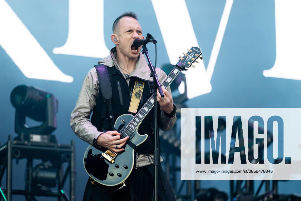 Matthew Heafy vocals, guitar during the performance of the American heavy metal band Trivium as part of the Rock am Ring 2026 festival at the Nürburgring Nürburg Rock am Ring Rheinland Pfalz Germany