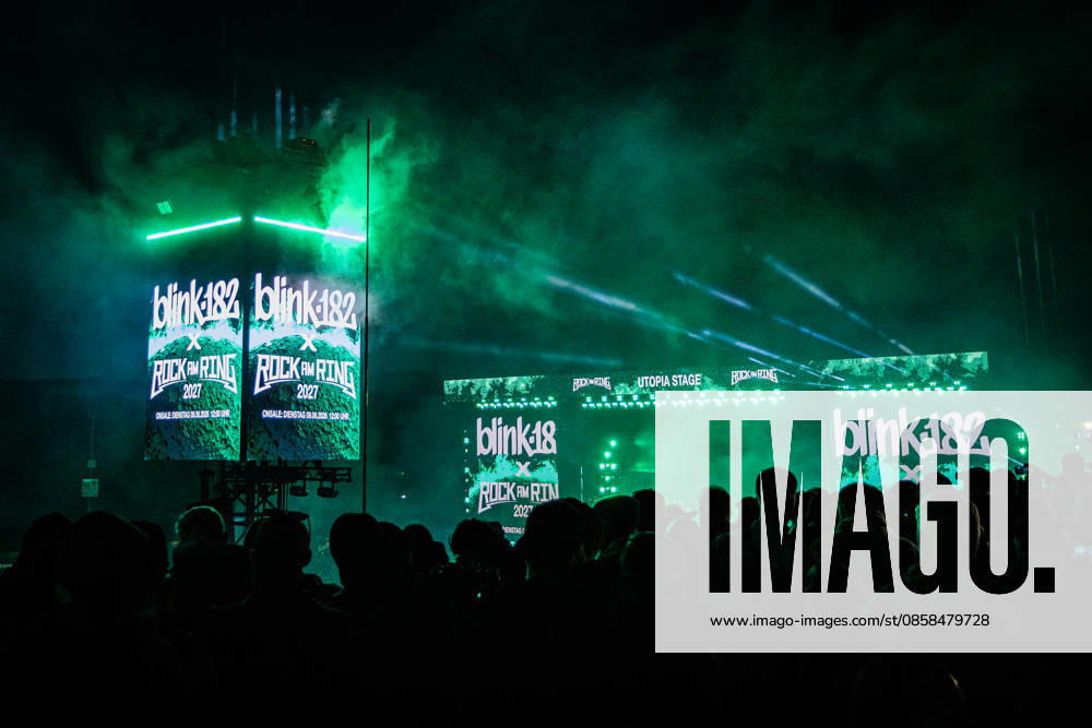 Rock am Ring 2026, 5 6 2026 With fireworks, the organizers announce Blink 182 as the headliner for 2027 The traditional Rock am Ring festival at the Nürburgring in the Eifel region kicks off the festival season in Germany Rock am Ring will take place this year from 5 to 7 June Around 80 bands and artists will perform on one of the three larg