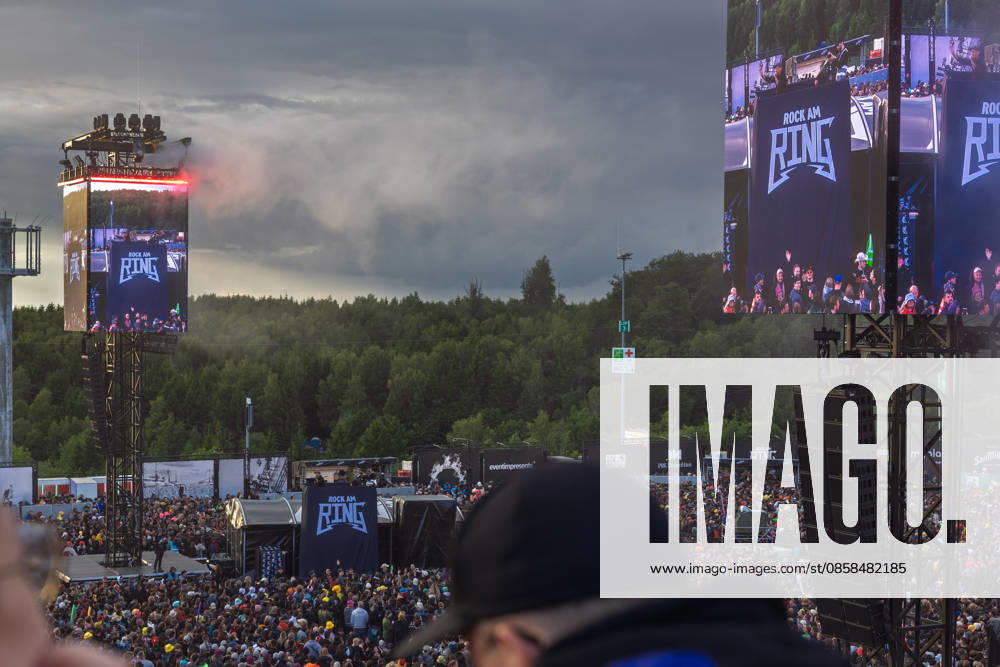Rock am Ring 2026 05 06 26 Ingo Donot and the link to Rock im Park First festival day on Friday, 05 06 2026, at Rock am Ring 2026 at the Nürburgring in the Eifel The three-day music festival lasts until Sunday, 07 06 2026, and is one of the largest open air festivals in Germany Nürburg Nürburgring Rhineland-Palatinate Germany