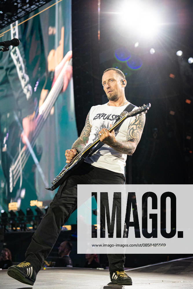 Danish singer and guitarist Michael Poulsen from the Danish rock band Volbeat will delight fans with their unmistakable mix of metal, rock n roll and rockabilly on the Utopia Stage main stage at Rock im Park 2026 The traditional festival on the Zeppelin Field is one of the absolute highlights of the German open air season Nuremberg Zeppelin Field Bavaria
