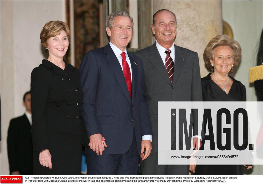 Bernadette Chirac, Wife Of Former French President Jacques Chirac, Dies At 93 Bernadette Chirac, wife of former French President Jacques Chirac, has died at the age of 93. A steadfast supporter throughout her husband’s political career, Bernadette Chodron de Courcel became an influential figure in French public life. She served as a member of the Corrèze General Council and was deeply involved in charitable work. She passed away on Friday at the age of 93. FILE - U.S. President George W. Bush, wife Laura, his French counterpart Jacques Chirac and wife Bernadette pose at the Elysee Palace in Paris-France on Saturday, June 5, 2004. Bush arrived in Paris for talks with Jacques Chirac, a critic of the war in Iraq and ceremonies commemorating th