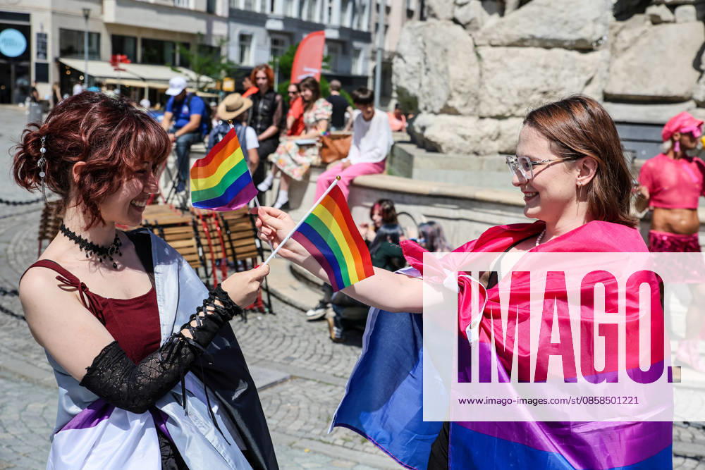 The Brno Pride Parade passed through the city centre as part of the Brno Pride Week 2026 event, in Brno, Czech Republic, on June 6, 2026. (CTKxPhoto MonikaxHlavacova) CTKPhotoP2026060604434 CTKPhotoP2026060604434