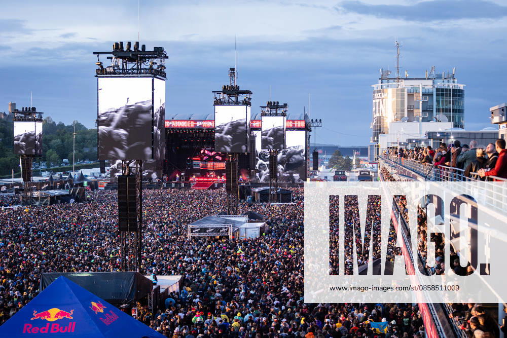 Rock am Ring 2026, Day 2, 6 6 2026 The grounds are packed The traditional Rock am Ring festival at the Nürburgring in the Eifel region kicks off the festival season in Germany Rock am Ring will take place this year from June 5 to 7 Around 80 bands and artists will perform on one of the three large stages Nürburg Nürburgring Rhineland-Palatinate Germany