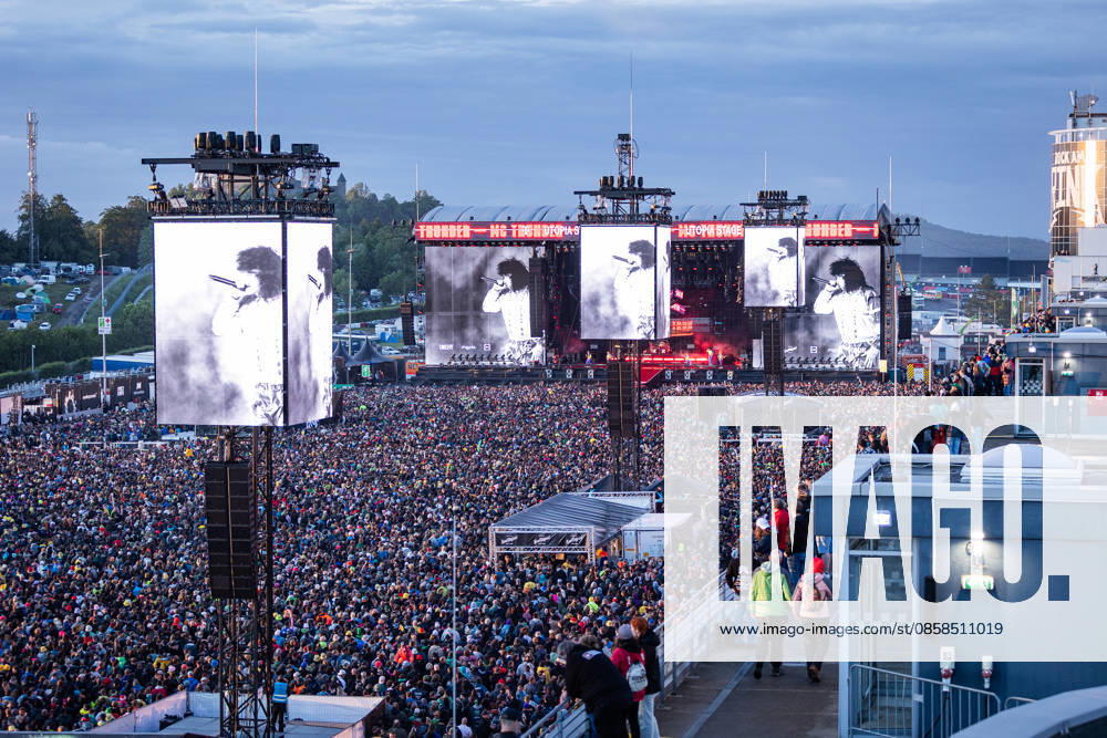 Rock am Ring 2026, Day 2, 6 6 2026 The grounds are packed The traditional Rock am Ring festival at the Nürburgring in the Eifel region kicks off the festival season in Germany Rock am Ring will take place this year from June 5 to 7 Around 80 bands and artists will perform on one of the three large stages Nürburg Nürburgring Rhineland-Palatinate Germany