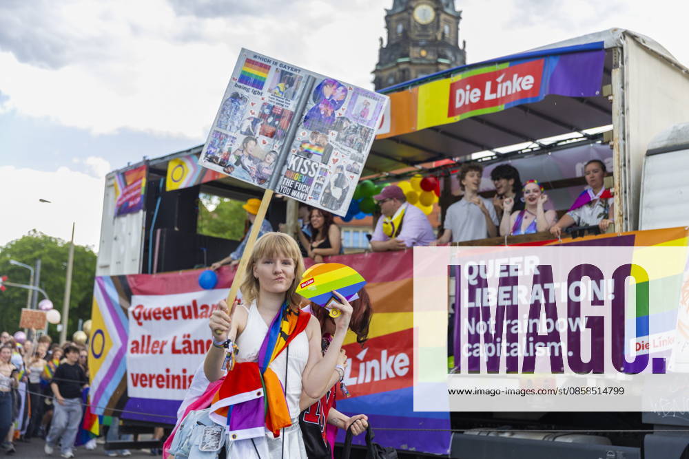 Parade Christopher Street Day in Dresden 2026 The CSD Dresden e V , sees itself as the mouthpiece of lesbians, gays, bi and trans people in Dresden and Saxony and thus also as a catalyst for the elimination of current grievances, such as the still existing discrimination of the aforementioned groups of people in e g politics and society Dresden Saxony