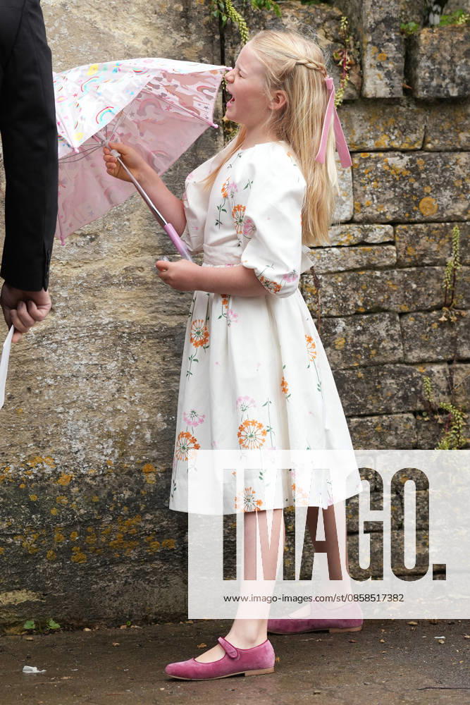 The Wedding of Harriet Sperling to Peter Phillips Lena Tindall attends the Wedding of Harriet Sperling to Peter Phillips at All Saints Church, Kemble, Gloucestershire, UK, on the 6th June 2026. Picture by James Whatling Kemble All Saints Church Gloucestershire United Kingdom WHA-0825