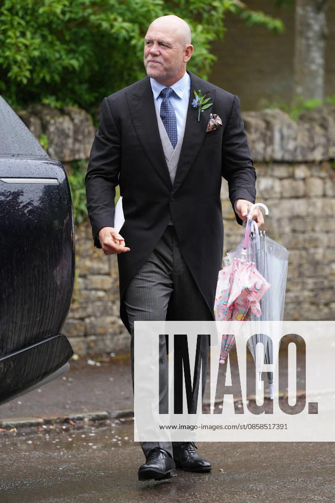 The Wedding of Harriet Sperling to Peter Phillips Mike Tindall attends the Wedding of Harriet Sperling to Peter Phillips at All Saints Church, Kemble, Gloucestershire, UK, on the 6th June 2026. Picture by James Whatling Kemble All Saints Church Gloucestershire United Kingdom WHA-0825
