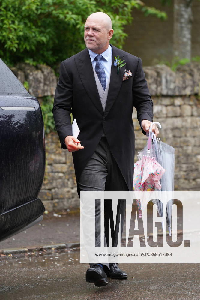 The Wedding of Harriet Sperling to Peter Phillips Mike Tindall attends the Wedding of Harriet Sperling to Peter Phillips at All Saints Church, Kemble, Gloucestershire, UK, on the 6th June 2026. Picture by James Whatling Kemble All Saints Church Gloucestershire United Kingdom WHA-0825