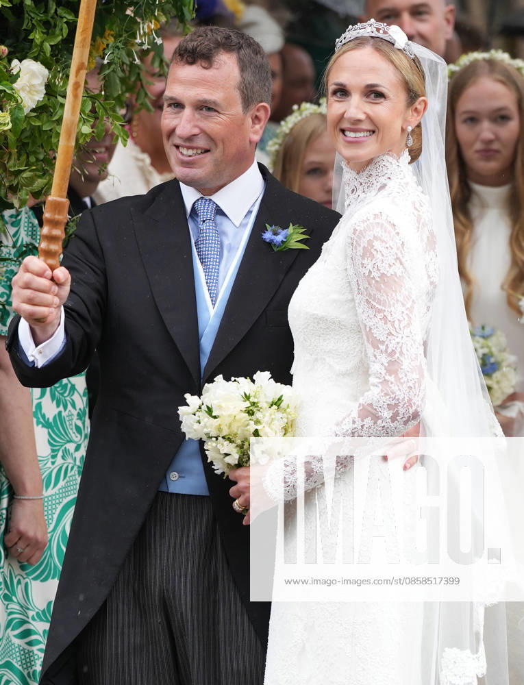 The Wedding of Harriet Sperling to Peter Phillips The Wedding of Harriet Sperling to Peter Phillips at All Saints Church, Kemble, Gloucestershire, UK, on the 6th June 2026. Picture by James Whatling Kemble All Saints Church Gloucestershire United Kingdom WHA-0825