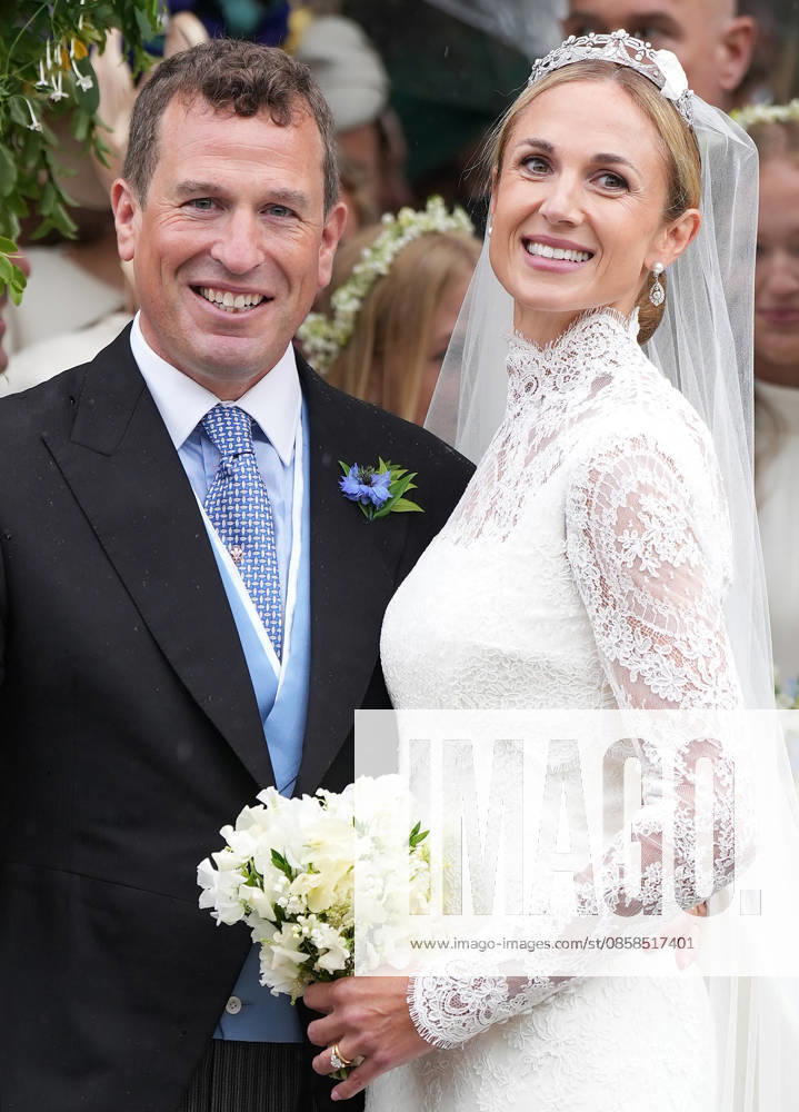 The Wedding of Harriet Sperling to Peter Phillips The Wedding of Harriet Sperling to Peter Phillips at All Saints Church, Kemble, Gloucestershire, UK, on the 6th June 2026. Picture by James Whatling Kemble All Saints Church Gloucestershire United Kingdom WHA-0825