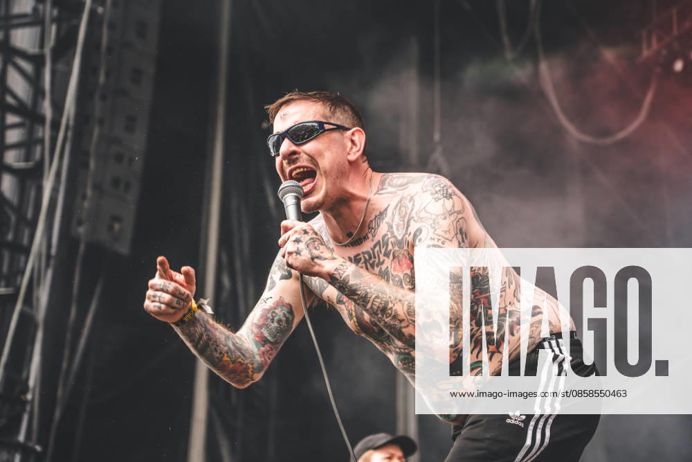 Viagra Boys live at Northside 2026 Aarhus, Denmark. 06th, June 2026. The Swedish punk band Viagra Boys performs a live concert during the Danish music festival Northside 2026 in Aarhus. Here vocalist Sebastian Murphy is seen live on stage. Denmark, Aarhus