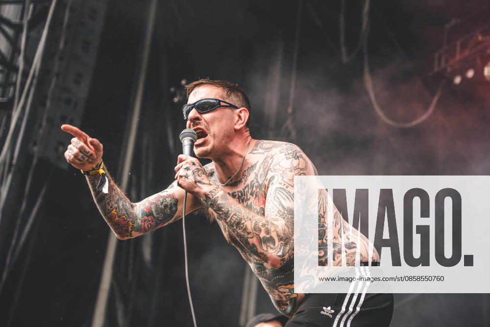 Viagra Boys live at Northside 2026 Aarhus, Denmark. 06th, June 2026. The Swedish punk band Viagra Boys performs a live concert during the Danish music festival Northside 2026 in Aarhus. Here vocalist Sebastian Murphy is seen live on stage. Denmark, Aarhus