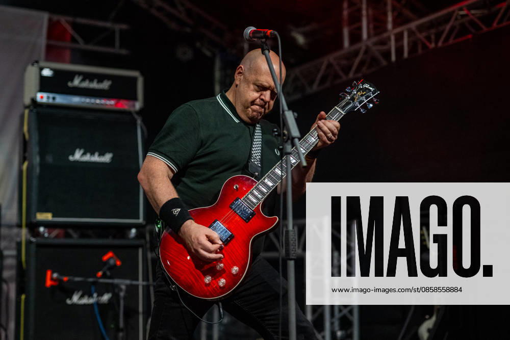 SBÄM Fest 2026 In the picture the band COCK SPARRER at the SBÄM Rockfest 2026 guitarist Daryl SMITH