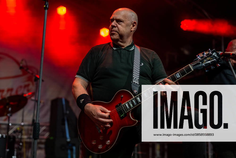 SBÄM Fest 2026 In the picture the band COCK SPARRER at the SBÄM Rockfest 2026 guitarist Daryl SMITH