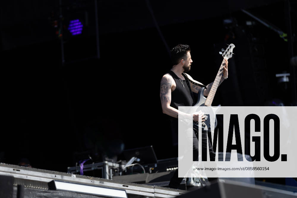 Lonny Eagleton bass, vocals during the performance of the US rock band Black Veil Brides as part of the Rock am Ring 2026 festival at the Nürburgring Nürburg Rock am Ring Rheinland Pfalz Germany