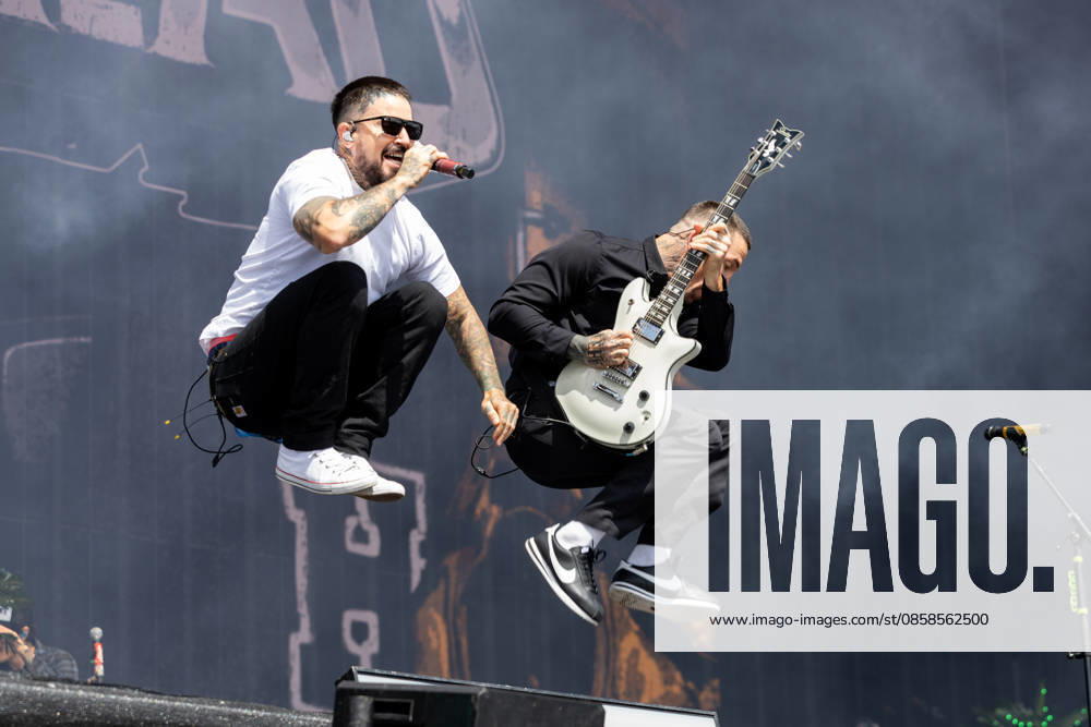 Rock am Ring 2026 Hollywood Undead 07 06 26 Hollywood Undead on the Utopia Stage Last festival day on Sunday, 07 06 2026, at Rock am Ring 2026 at the Nürburgring in the Eifel The three-day music festival ends on the same day the next edition is planned from 04 to 06 06 2027 Nürburg Nürburgring Rhineland-Palatinate Germany