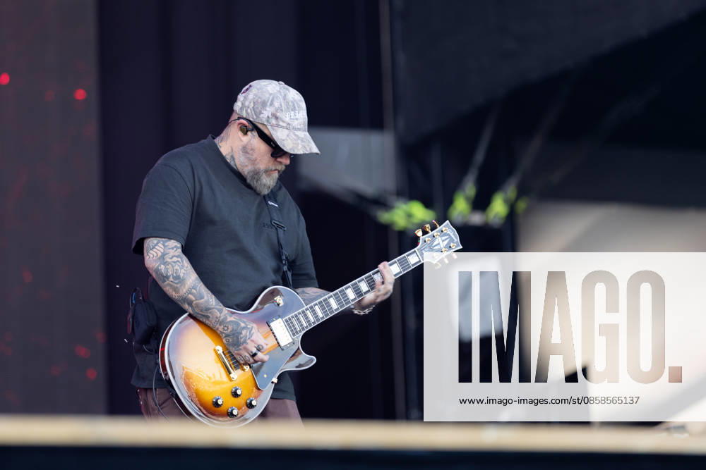 Jasen Rauch guitar during the performance of the US rock band Breaking Benjamin as part of the Rock am Ring 2026 festival at the Nürburgring Nürburg Rock am Ring Rheinland Pfalz Germany