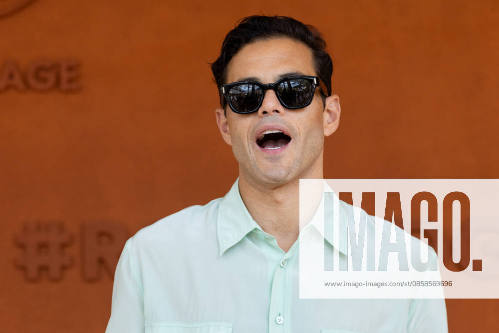 Rami Malek attending the 2026 French Open at Roland Garros in Paris, France, on June 7, 2026 Jacovides Moreau Bestimage Celebs attending the village photocall during the 2026 French Open at Roland Garros in Paris, France, on June 7, 2026 Paris France