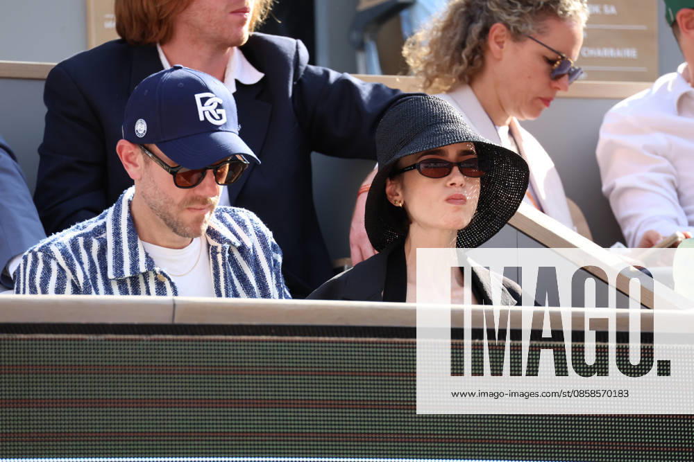 Lily Collins, Charlie McDowell and Ashley Park attend Men s Singles final match of the 2026 French Open at Roland Garros in Paris Lily Collins, Charlie McDowell and Ashley Park attend Men s Singles final match of the 2026 French Open at Roland Garros in Paris, France on June 7, 2026