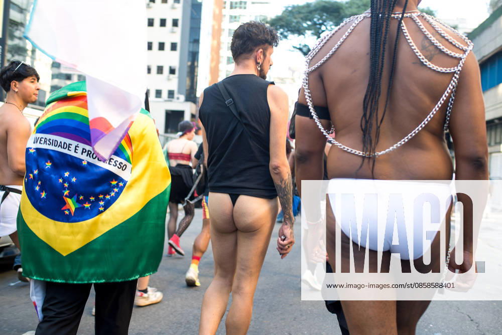 SaO PAULO, SP - 07.06.2026: 30 PARADA DO ORGULHO LGBT - The 30th LGBT+ Pride Parade took place this Sunday (7), in Sao Paulo, with the theme The street calls. The ballot box confirms. x2958053x VincentxBosson