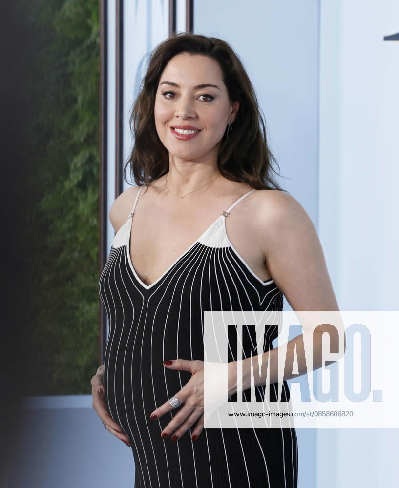 Aubrey Plaza arrives on the red carpet at The 79th Annual Tony Awards at Radio City Music Hall on Sunday, June 7, 2026 in New York City. NYP202606072064 JohnxAngelillo