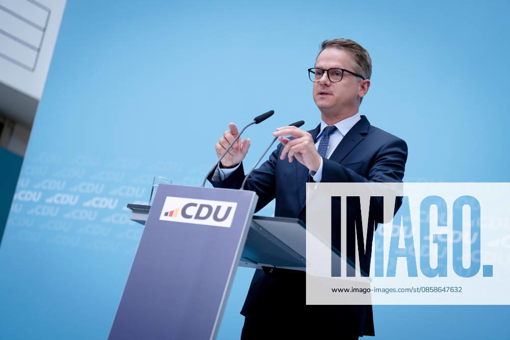 Berlin, Konrad Adenauer Haus, CDU Berlin, Secretary General, CDU, Carsten Linnemann Berlin Berlin GER