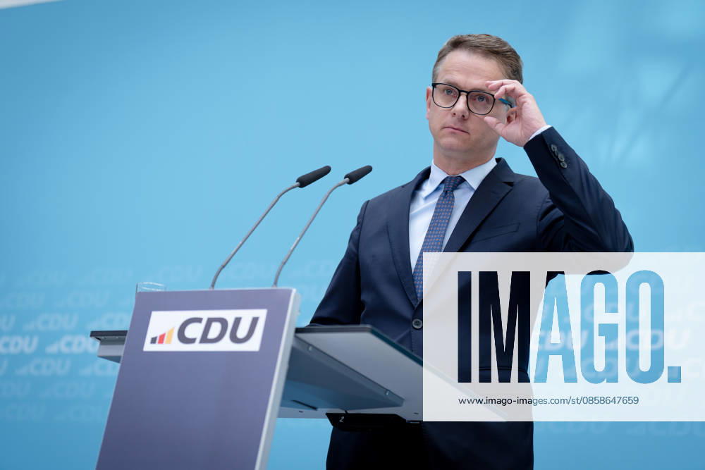 Berlin, Konrad Adenauer Haus, CDU Berlin, Secretary General, CDU, Carsten Linnemann Berlin Berlin GER