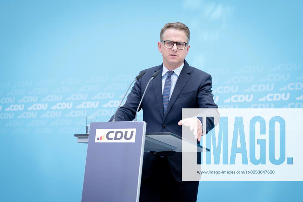 Berlin, Konrad Adenauer Haus, CDU Berlin, Secretary General, CDU, Carsten Linnemann Berlin Berlin GER