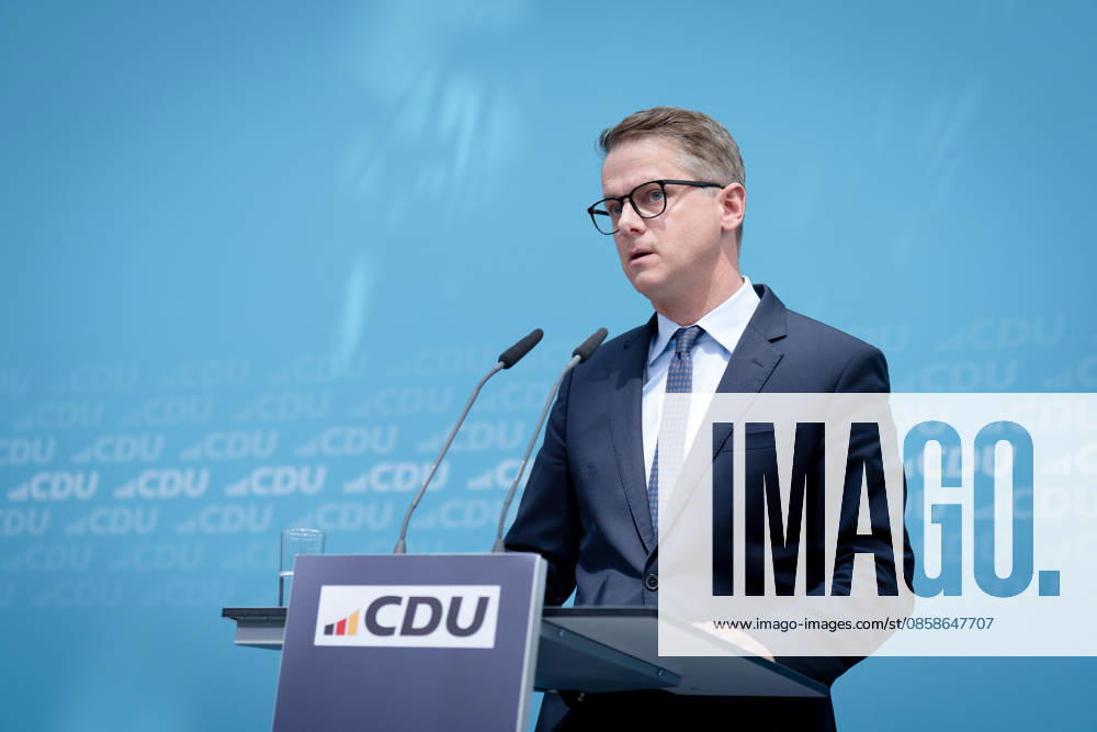 Berlin, Konrad Adenauer Haus, CDU Berlin, Secretary General, CDU, Carsten Linnemann Berlin Berlin GER