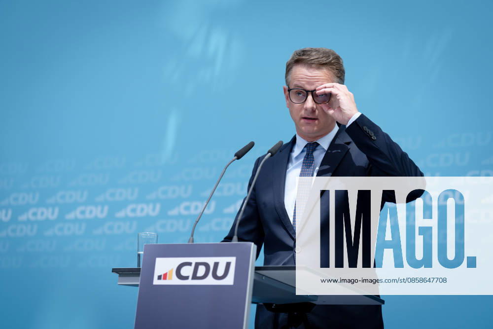 Berlin, Konrad Adenauer Haus, CDU Berlin, Secretary General, CDU, Carsten Linnemann Berlin Berlin GER