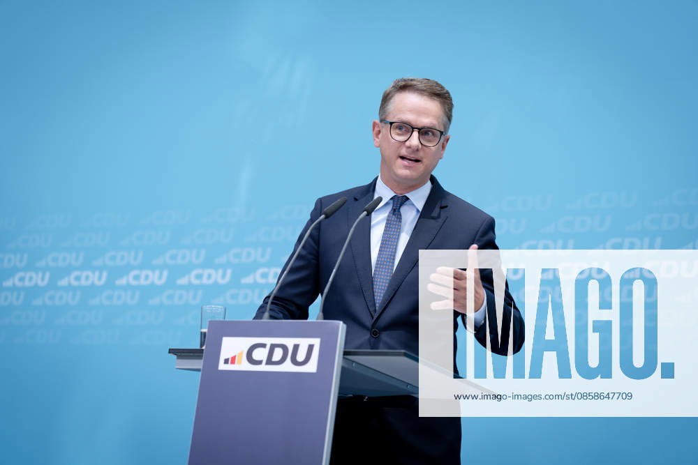 Berlin, Konrad Adenauer Haus, CDU Berlin, Secretary General, CDU, Carsten Linnemann Berlin Berlin GER
