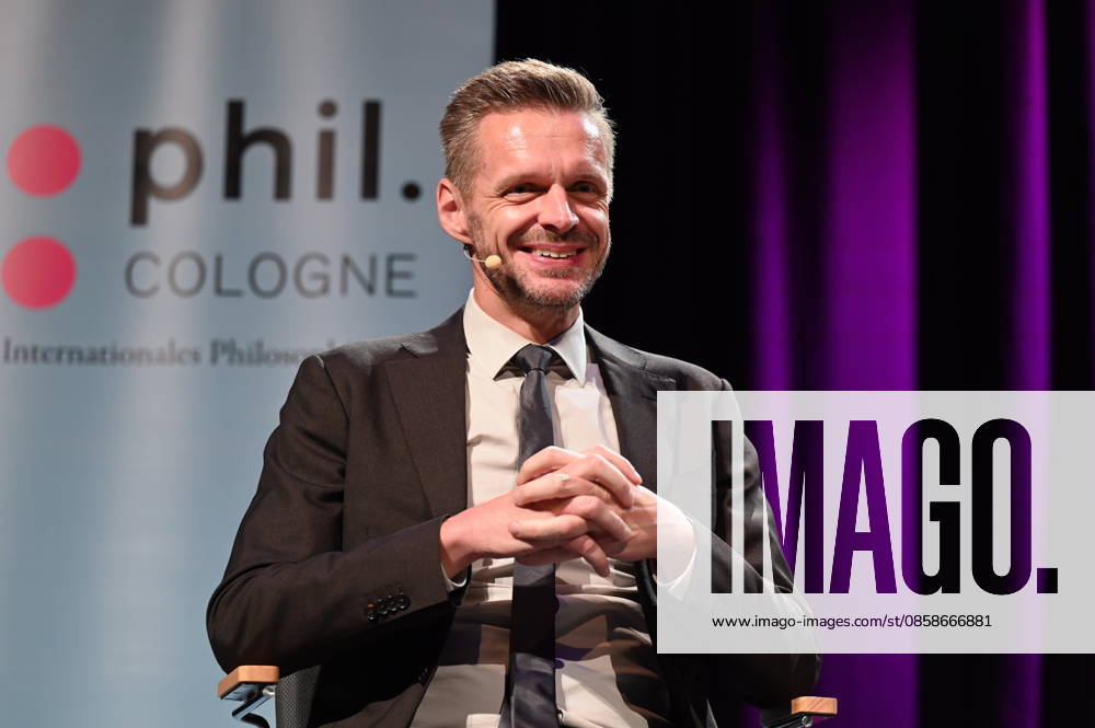Cabaret artist Florian Schroeder at Phil Cologne, an international festival of philosophy