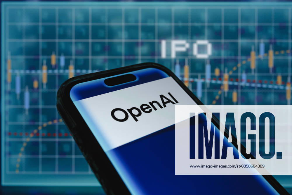 OpenAI logo is displayed on a smartphone backdropped by visual representation of stock and line charts and the term IPO. OpenAI has confidentially filed for a U.S. initial public offering recently, the company said on Monday. Taichung Taiwan - ZUMAc217 20260609_zip_c217_001