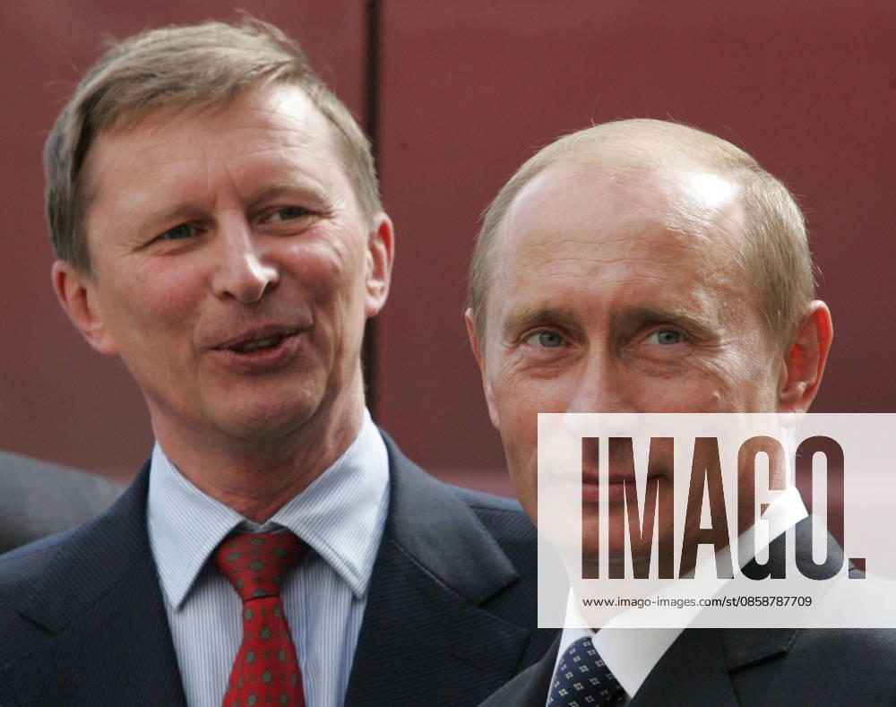 Vladimir Putin and Sergei Ivanov Vladimir Putin and russian Defence Minister Sergei Ivanov.