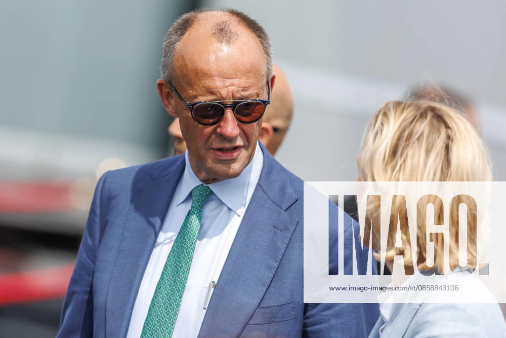 Opening tour of the ILA Federal Chancellor Friedrich Merz CDU during an opening tour of the ILA in Berlin Brandenburg on 10 06 2026 Berlin Germany
