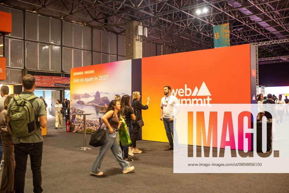 RIO DE JANEIRO, RJ - 10.06.2026: WEB SUMMIT RIO 2026 - Web Summit Rio, one of the world& 39;s largest technology, innovation, and business conferences, bringing together CEOs, startup founders, and global investors, will take place on June 10th at Riocentro in Rio de Janeiro, RJ. x2959759x CristianexMota