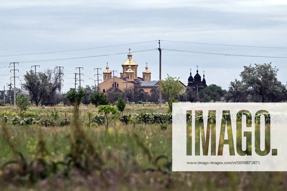 The Basilian Monastery of Saint Volodymyr the Great of the Ukrainian Greek Catholic Church in the frontline city of Kherson, Ukraine, on June 3, 2026. The Russian army attacks the city daily with FPV drones and other unmanned aerial vehicles, deliberately terrorizing civilians. Russian forces conduct hunts for local residents, tracking them with FPV drones and _drop_ping explosives. Police officers, medics, public transport, vehicles, and urban infrastructure are also targeted (Photo by Dmytro Smolienko Ukrinform) Life under shelling in frontline Kherson