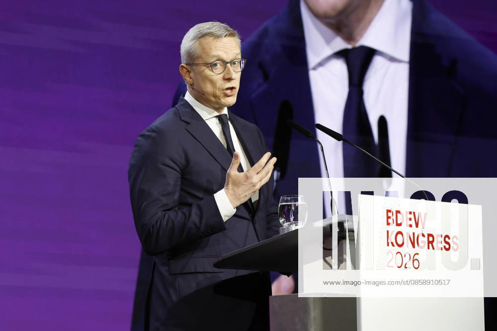 Karsten Wildberger at the BDEW Congress 2026 in the Berlin Station, 11 06 2026 Foto:xR.xSchmiegeltx xFuturexImagex bdew_6616