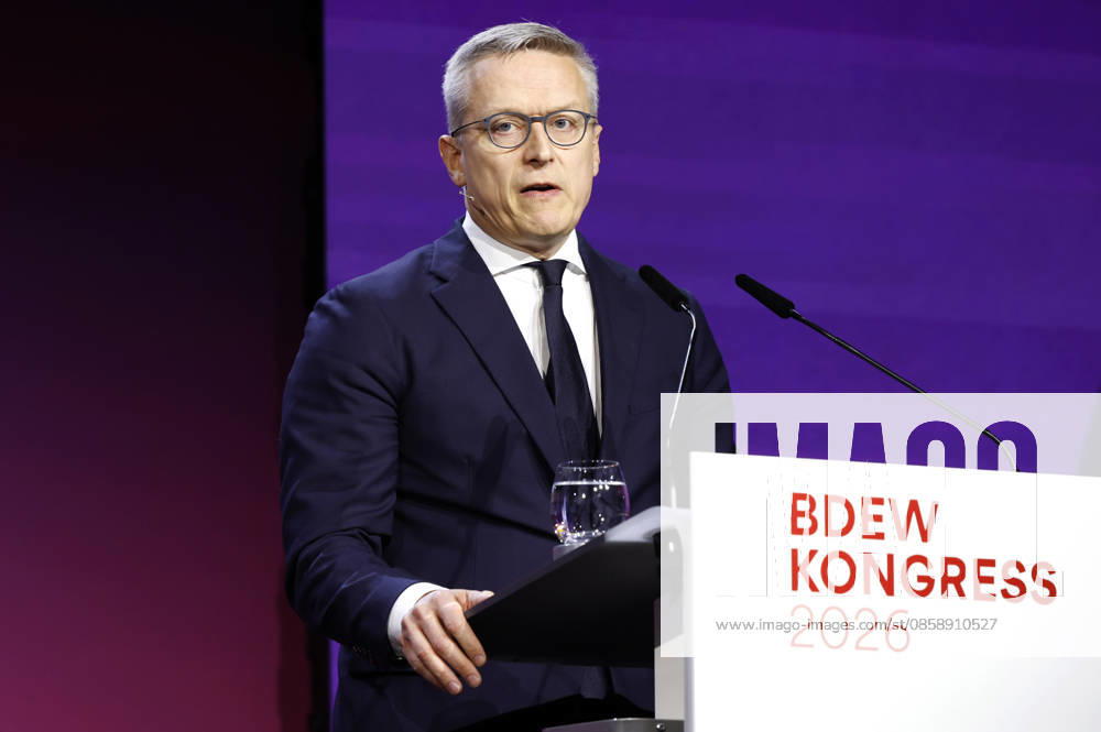 Karsten Wildberger at the BDEW Congress 2026 in the Berlin Station, 11 06 2026 Foto:xR.xSchmiegeltx xFuturexImagex bdew_6622