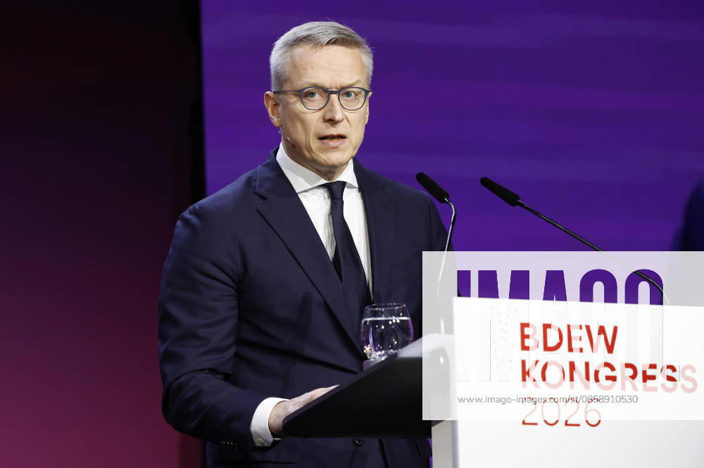 Karsten Wildberger at the BDEW Congress 2026 in the Berlin Station, 11 06 2026 Foto:xR.xSchmiegeltx xFuturexImagex bdew_6623