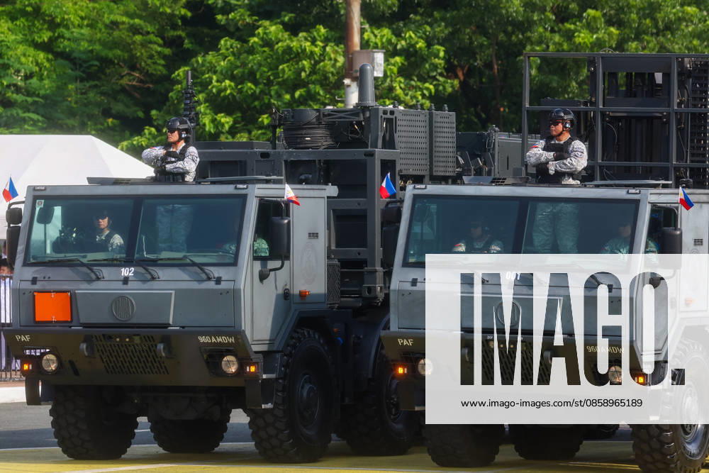 Philippines holds military parade to mark 128th Independence Day MANILA, PHILIPPINES - JUNE 12: SPYDER Surface-to-air Missile Systems are deployed during a military parade marking the 128th anniversary of Independence Day, in Manila, Philippines, on June 12, 2026. The military parade, which is consisted of the Air Force, Army and Navy and other forces, features different weapons and military assets, including the Israel-made SPYDER Surface-to-air Missile Systems and Sabrah light tanks. It comes at a time of heightened tensions between Beijing and Manila in the South China Sea. Daniel Ceng Anadolu Manila Philippines. Editorial use only. Please get in touch for any other usage.