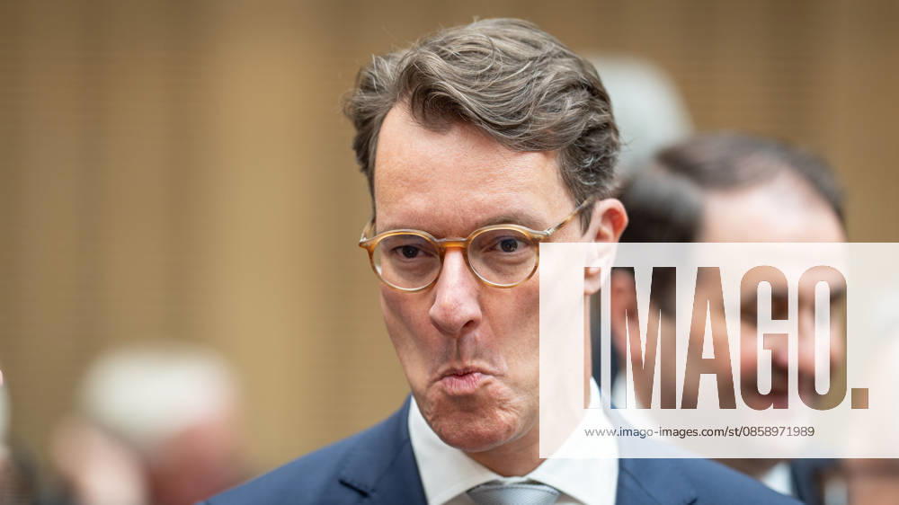 Hendrik Wüst, Minister President of North Rhine-Westphalia NRW in the Federal Council Federal Council meeting on June 12, 2026, Berlin Berlin Germany Federal Council