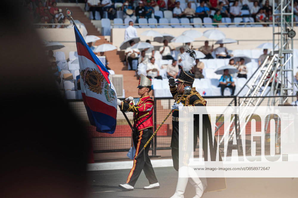 On June 12, 2026, the national government of the Philippines held a parade at the Quirino Grandstand in Manila to commemmorate its 128th year of independence. Manila Philippines - ZUMAy102 20260612_zip_y102_001