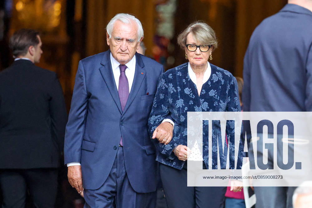Jean Pierre Raffarin and his wife Anne Marie at the funeral of B Chirac in the Sainte Clotilde Basilica in Paris 7th arrondissement on June 12, 2026 The former first lady of France died on June 5, 2026 at the age of 93 Jacovides Liewig Bestimage The funeral of B Chirac in the Sainte Clotilde Basilica in Paris 7th arrondissement on June 12, 2026 The former first lady of France died on June 5, 2026 at the age of 93 Paris France