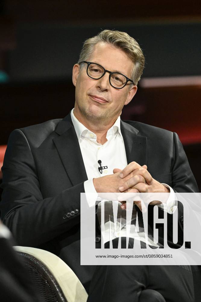 Markus Blume politician 06 26 her Markus Blume on June 10, 2026 in Markus Lanz , ZDF TV television talk show talk show Germany german german man politics CSU german politician high half sitting listening