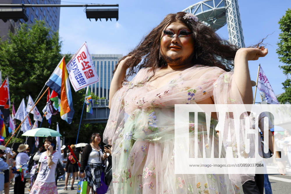 Annual LGBTQ Pride Parade held in central Seoul Revelers enjoy various events during the 27th Seoul Queer Parade in downtown Seoul, South Korea, on June 13, 2026. Seoul South Korea