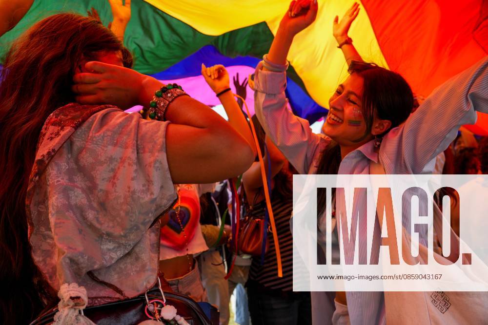 Nepal s LGBTQ+ community marks Pride Month with annual parade in Kathmandu KATHMANDU, NEPAL JUNE 13, 2026: Members and supporters of the LGBTQ+ community take part in the 8th Annual Pride Parade in Kathmandu. Held during global Pride Month celebrations, the march brought together hundreds of activists, community members, and allies advocating for equal rights, greater social inclusion, and protection from discrimination. The event highlighted ongoing efforts to advance LGBTQ+ rights and visibility in Nepal. Photo by Sunil Pradhan JNA Press (Photo by Sunil Pradhan JNA Press via Nexpher Images) Kathmandu