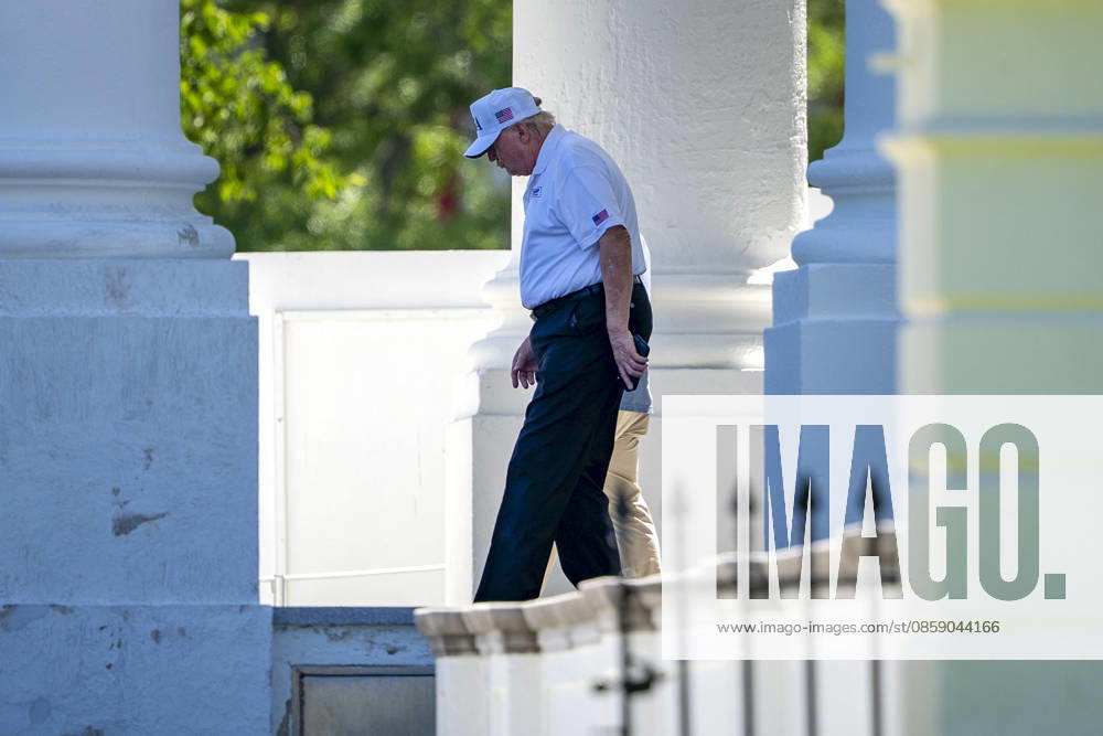 President Donald Trump departs the White House in Washington, DC on Saturday, June 13, 2026. The President will spend the day at Trump National Golf Club in Sterling, Virginia, and attend a MAGA INC. dinner this evening. WAP20260613436 BONNIExCASH