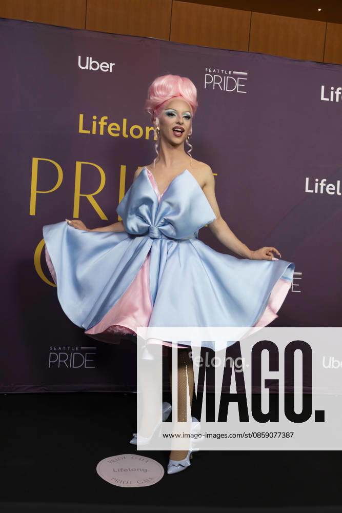 MIZ CRACKER attends the Pride Gala at the Sanctuary in Seattle on Saturday, June 13. 2026. The inaugural celebration benefits Lifelongâ€⠢s programs providing food and nutrition, aging and disability, housing, and HIV care prevention for communities facing barriers. Seattle USA - ZUMAg235 20260613_zap_g235_006
