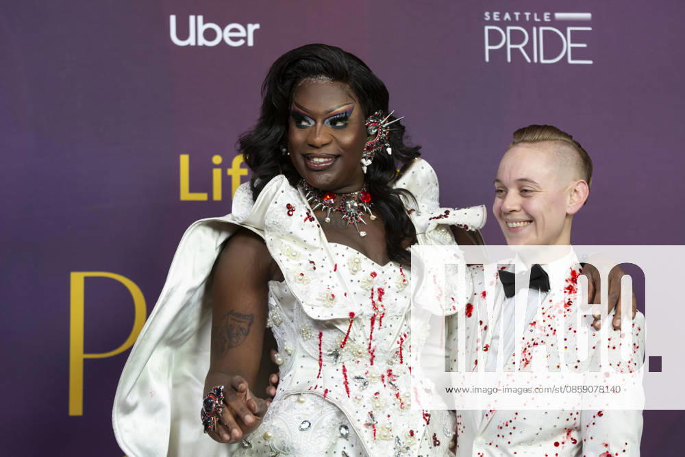VERSACE DOLL attends the Pride Gala at the Sanctuary in Seattle on Saturday, June 13. 2026. The inaugural celebration benefits LifelongÃ¢â‚¬â ¢s programs providing food and nutrition, aging and disability, housing, and HIV care prevention for communities facing barriers. Seattle USA - ZUMAg235 20260613_zap_g235_023
